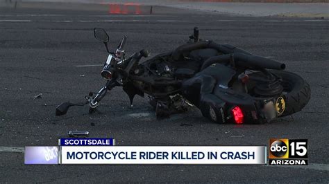 Police Investigating Deadly Motorcycle Crash In Scottsdale Youtube
