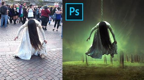 Photoshop Manipulation Tutorial Ghost Hovering Youtube