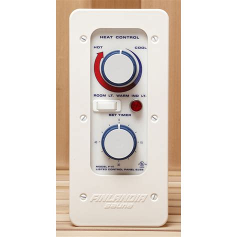 This electric sauna heater is. Finlandia Sauna Heater External Controls