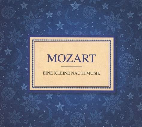 Mozart Eine Kleine Nachtmusik Auf Audio Cd Portofrei Bei Bücherde