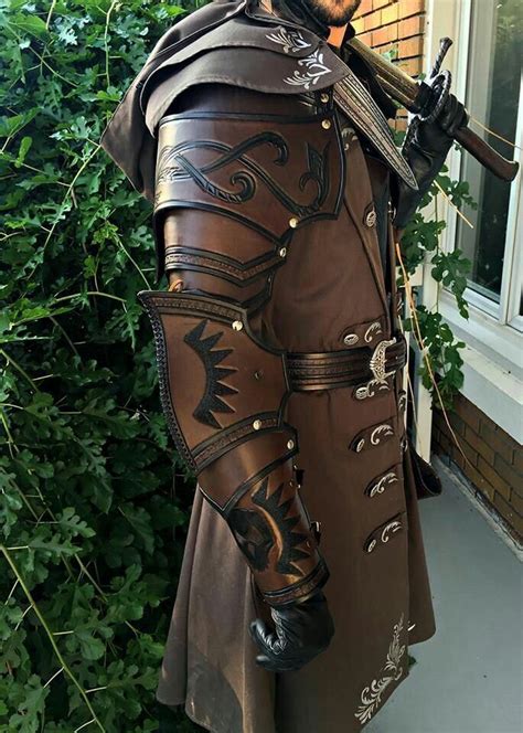 Beautiful Leather Work Leather Armor Armor Clothing Costume Armour