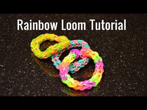 Rainbow Loom Tutorial Quadruple Banded Single Bracelet By Bethany G