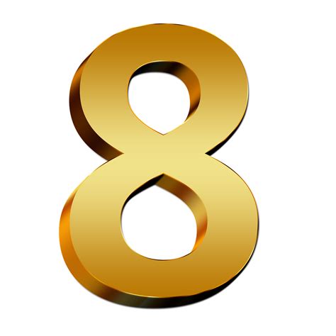 8 Number Png Png All