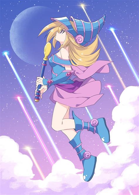Dark Magician Girl Yugioh Personajes Magos Anime Dibujos De Anime