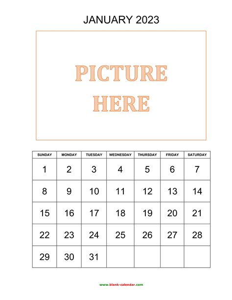 January 2023 Calendar Word Download Print Calendar 2023