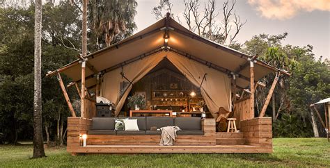 Safari Style Glamping Tents Myall River Camp