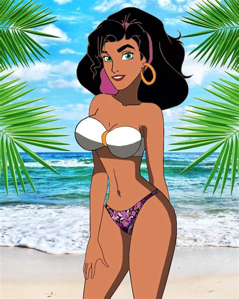 Esmeralda In A Bikini By Carlshocker On Deviantart