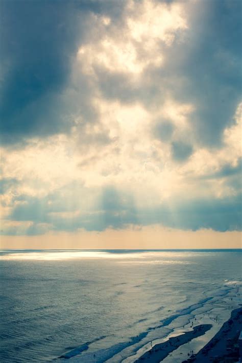 Free Stock Photo Of Beach Cloudy Sky Dramatic Sky