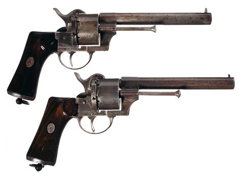 Collectors Lot Of Two Spanish Single Action Revolvers A Spanish