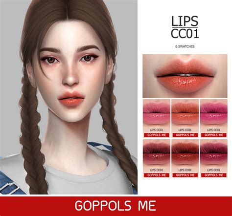 Gpme Lips Cc01 At Goppols Me Sims 4 Updates