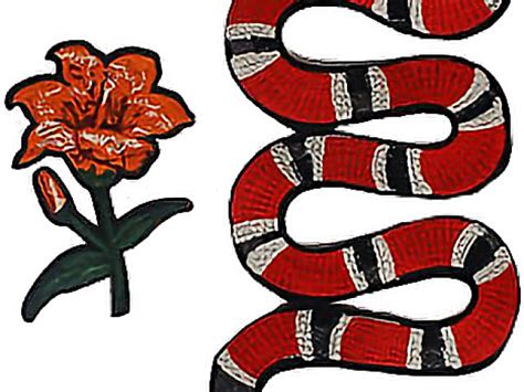 Gucci Clipart Corn Snake Snake Iron On Patch Free Transparent Png