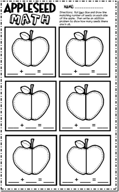 22 Apple Licious Classroom Activities And Freebies Apple Math Math