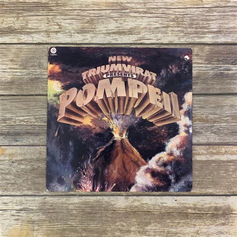 Triumvirat Pompeii 1977 Vintage Vinyl Record Lp St 11697 Etsy