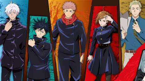 Characters From Jujutsu Kaisen Anime Wallpaper 4k Ultra Hd Id6712