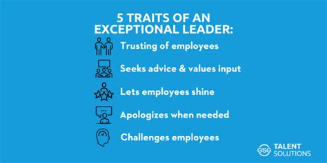 5 Traits Of Exceptional Leaders Gsg Talent Solutions