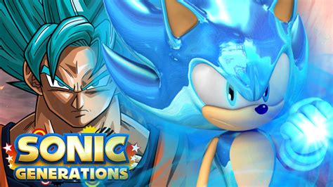 Super Saiyan Blue And Kaio Ken Sonic Sonic Generations Mods Youtube