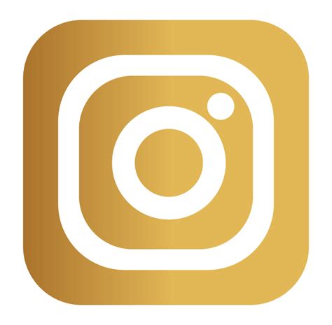 Black And Gold Instagram Logo