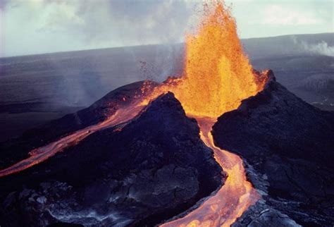 Electric Volcano and magma evidence