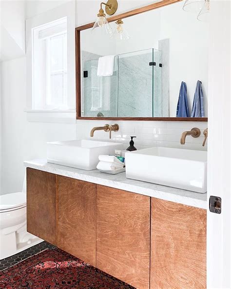 Bathroom vanity ideas, all different types: Wes, Sarah, Elle & Hartley Day on Instagram: "Insert a ...