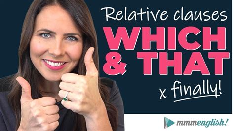 Here's an to introduce the subordinate clause in that sentence, either whom or that is required. Stop Making Mistakes with Relative Clauses! [Which & That ...