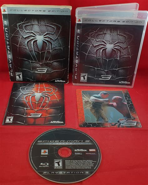 Spider Man 3 Collectors Edition With Holographic Card Sony Playstatio