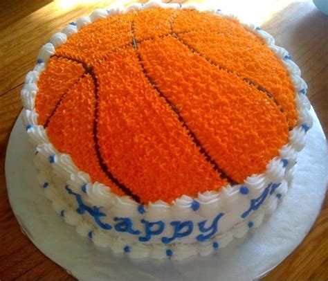Basketball Cake Artofit