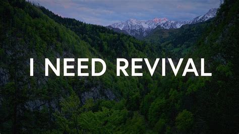 I Need Revival Vous Worship Lyrics Youtube