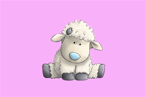 Cartoon Sheep Background