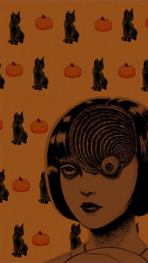 I Made A Junji Ito Halloween Wallpaper Feel Free To Use It 🎃