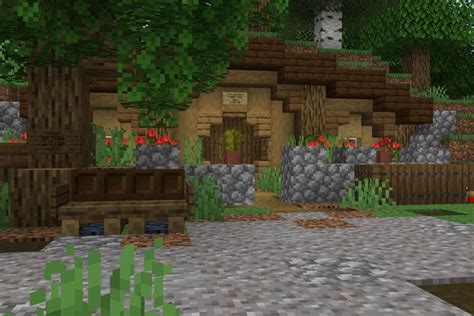 Minecraft house blueprints is free hd wallpaper. A Starter Hobbit Hole : Minecraft in 2020 (With images ...