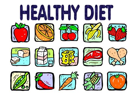 Healthy Diet Educational Poster Free Stock Photo Public Domain Pictures