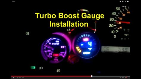 How To Install A Turbo Boost Gauge Votd Youtube