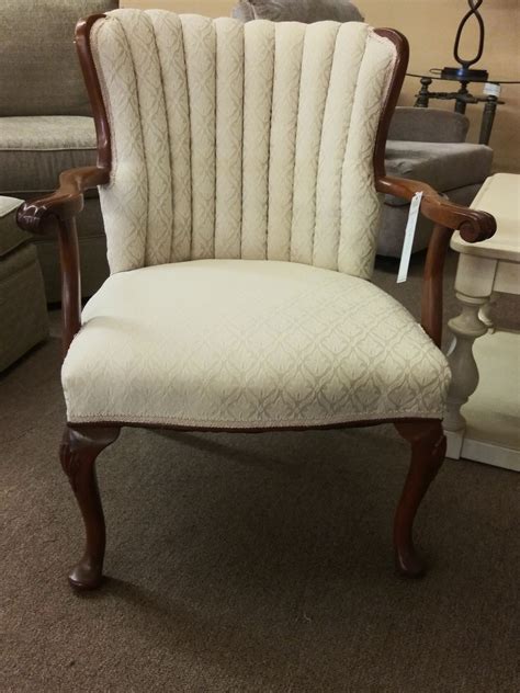 Ivory Channel Back Chair Delmarva Furniture Consignment