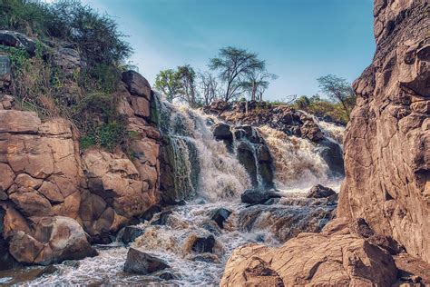 Waterfall In Awash National Park Ethiopia Photograph By Artush Foto