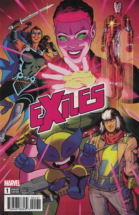 Exiles 1 110 Javier Rodriguez Variant Blink Marvel 2018