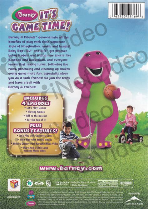 Barney  Play With Barney on DVD Movie
