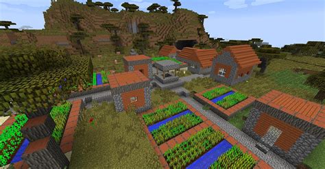The Best Minecraft Seeds With Villages 110 Update Minecraft