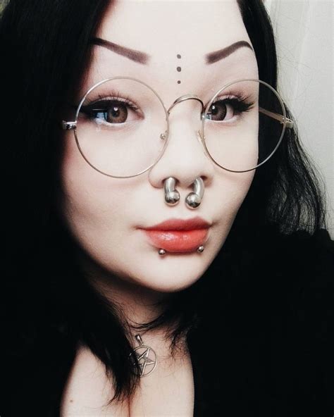 18 Best Large Septum Piercing Images On Pinterest Facial