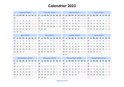 Calendrier 2022 2023 Excel Avec Vacances Scolaires Calendrier Mensuel