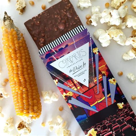 Caramelized Popcorn Milk Chocolate Bar Chocolate Bar Compartes