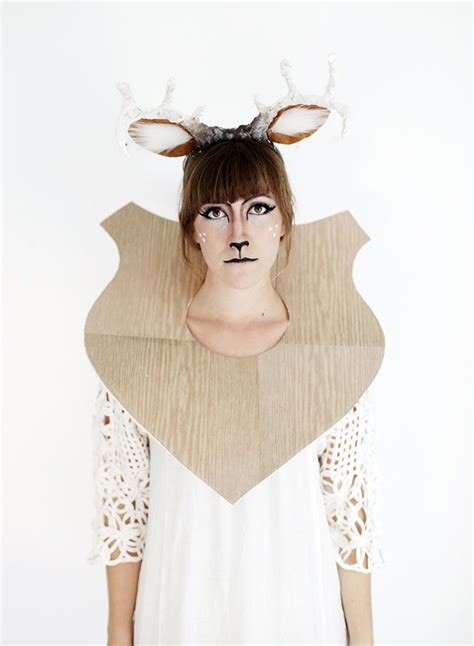 Diy Taxidermy Deer Costume Adult Costumes Diy Couples Halloween Deer