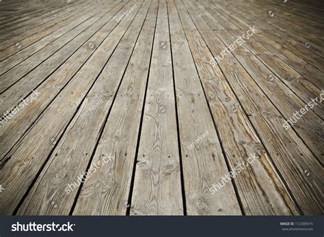 Texture Perspective Old Wood Floor Stock Photo 112309415 Shutterstock