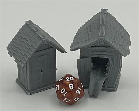 Outhouse Mimic Set Dandd 5e Townsfolk Collection Wargaming Etsy 日本