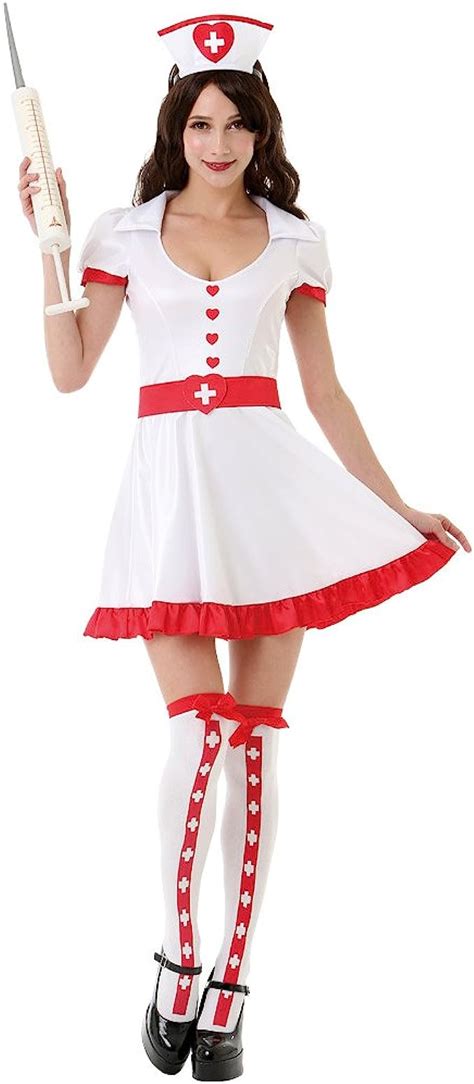 Night Shift Infirmière Femme Halloween Costume Sexy Adulte Cosplay Robe