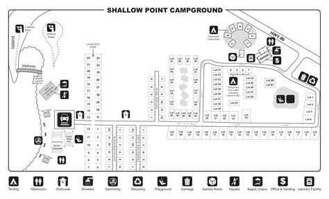 Campground Map – Shallow Point Campground