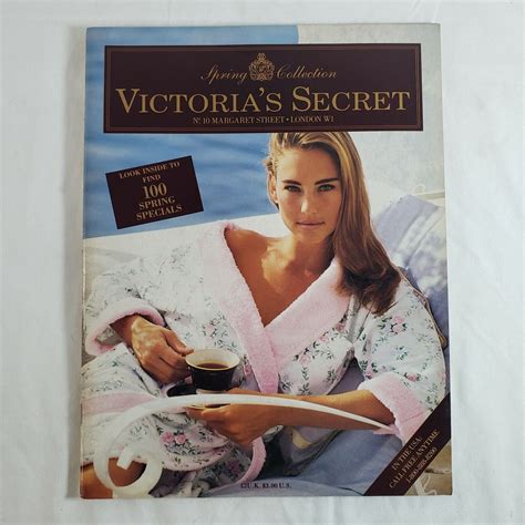 Victoria S Secret Catalog Spring Collection 1991 Jill Goodacre London W1 Vintage Ebay
