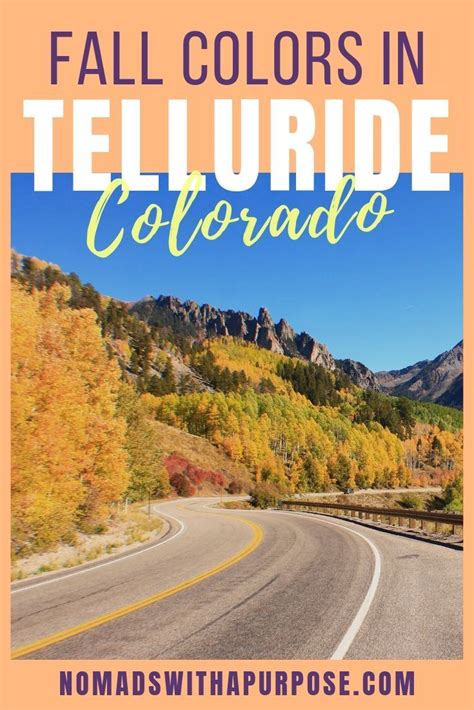 Things To Do In Telluride In October For Stunning Fall Colors Nomads