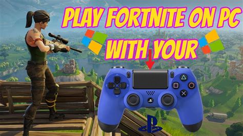 Play Fortnite On Pc With Ps4 Controller Youtube