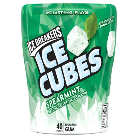Save On Ice Breakers Ice Cubes Sugar Free Gum Spearmint Order Online