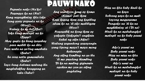 Pauwi Nako By Oc Dawgs Feat Yuri Dope Flow G With Lyrics Youtube
